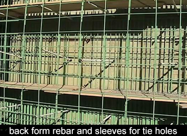 Ready made form panels for routine concrete structures